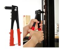 Heavy Duty Pop Rivet Gun Hand Riveter Tool With 60 Assorted Rivets 4 Sizes Included