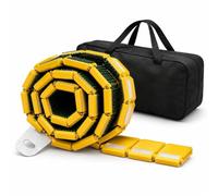 Heavy Duty Portable Speed Bump 9.8ft/3 Meters, Reflective Safety Hump