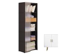 Heavy-Duty Portable Wardrobe with Dustproof Cover Space-Saving Clothes Rack & Storage Shelf for Dorm Bedroom and Home nization