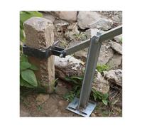 Heavy-Duty Post and Stump Removal Tool with Stable Base for Fence, Garden, and Construction Extraction