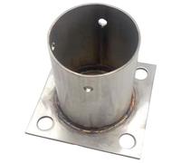 Heavy Duty Post Bracket Flange Anchor Base with Screws for Deck Porch Handrail Support