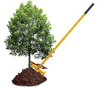 Heavy Duty Post Puller, 51in Long Handle Stump Remover, Leverage Weed & Sapling Extractor for Garden, Lawn, Farm, Snow Stake Removal