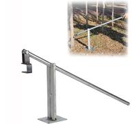 Heavy-Duty Post Puller, Adjustable High-Leverage Tool for Easy Removal in Landscaping and Construction for Pros and DIY