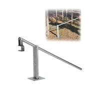 Heavy Duty Post Puller & Adjustable Stake Remover, High-Leverage Tool for Effortless Post Extraction in Landscaping & Construction