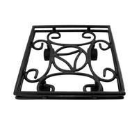 Garden Pride Heavy Duty Pot Caddy - Medium Square - 12" - Pack Of 2, Pot Mover