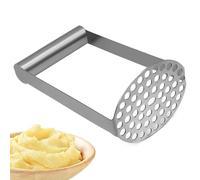Heavy Duty Potato Masher, Stainless Steel Mashing Tool for Guacamole, Beans, Potatoes and Avocado, Multi-Purpose Cooking Gadget for Home Kitchen Use nd Vegetables