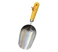 Heavy Duty Potting Scoop Crafted from Stainless Steel with Comfortable Ash Wood Handle for Easy Handling (2)
