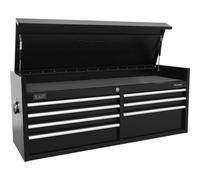 1415 x 450 x 565mm PREMIUM Topchest Tool Chest -Heavy Duty 7 Drawer Storage Unit