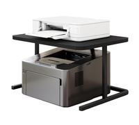 Heavy-Duty Printer Stand, 2-Tier Design for Desk, Small Printer Table with Storage for Home Office, Dimensions 50x30x38cm