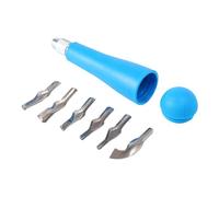 Heavy Duty Professional Woodcut Engraving Tool Set With Multiple Blade Size For Artists And Printmakers Detailed Carving