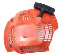 Heavy Duty Pull Start Reel Replacement Part Orange Recoil Starter Assembly Compatible With Chainsaw Models 445 And 450 Plastic Metal Build For Reliable Performance