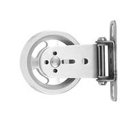 Heavy Duty Pulley Block For Wall Mounting - 360° Rotatable Silent | Cable Pulley Wheel - Professional DIY Home Gym Pulley System For Lat Pulldowns - Industrial Steel Wall Mounted