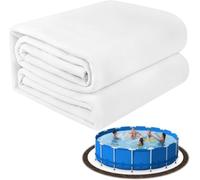 Heavy-Duty Puncture Proof Pool Liner Pad for Above Ground Pools, Seamless Underlay Mat to Protect Pool Bottom