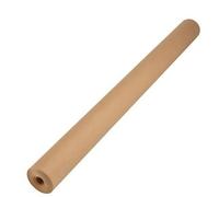Heavy Duty Pure Kraft Paper for Parcel Packaging 750mm x 25M Heavy Duty Brown Kraft Wrapping Paper Roll 90gsm - 25 METRES