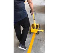 Heavy-Duty Push Paint Line Marker, Manual Paint Striper for Parking Space, Warehouse Floor, Sports Court Line Marking(F - style)