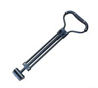 Heavy Duty Push-Pull Handle for Folding Camping Cart, Wagon & Shopping Trolley - Adjustable Height & Angle, Thickened Steel Construction, 56 cm, B