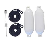 Heavy Duty PVC Boat Bumpers Inflatable Marine Fend Set For Docking Protections Suitable For Yachts & Speedboats Anti Collision Accessories