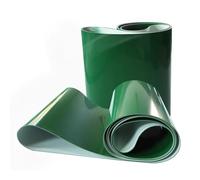Heavy-Duty PVC Drum Conveyor Feed Belt - 0.5mm Thick Flat Assembly Line Roller for Transportation in Industrial Settings(50x400cm)