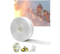 Heavy Duty PVC Layflat Water Hose for Pool Backwash and Garden Drainage - Weatherproof Fire Hose for Efficient Water Transfer