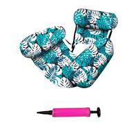Heavy-Duty PVC Pool Float Lounge Chair Compact Travel-Friendly Water Hammock With Reinforced Seams For Adults & Family Use Water Hammock For Swimming Pool