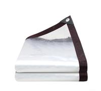 Heavy Duty PVC Tarp Waterproof Tarpaulin Sheet Cover for Car, RV, Garden, Greenhouse, Chicken Coops, Barn, Terrace, For Transporter For - 2m x (2 * 4)