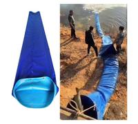 Heavy-Duty PVC Tarpaulin Unloading Chute for Cargo Handling, Supports 70kg, Ideal Slide Belt for Efficient Material Transport in High-Rise Buildings