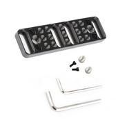 Heavy Duty Quick Release Plate Multifunction Expanding Cold Shoe Cheese Plate Double Hole Tube Clamp Tripod Adapter Camera Mounting Bracket