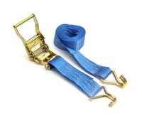 Heavy Duty Ratchet Straps 3m x 50mm Tie Down Secure Cargo 2000kg Van