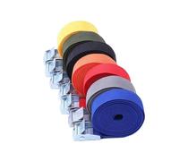 Heavy Duty Ratchet Tie Down Lashing Straps, Tie Down Straps 25mm x 2M Ratchet Belt for Cars Motorcycles Bikes Luggage Cargo(5ml)