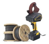 Heavy Duty Ratcheting Cable Cutter for Aluminum and Copper Wire, Precision Electrical Tool for Electricians, Ideal for Cutting Soft Wire and Electrical Cables