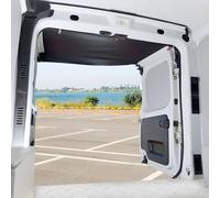 Heavy Duty Rear Barn Door Awning Cover, Thickened 600D Oxford Fabric Waterproof Sun Shade Protection, PVC Coating Drive Away Awning for T5 T5.1 T6