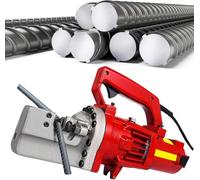 Heavy Duty Rebar Cutter 1250W Steel Cutting Tool with Stainless Steel Box - Fast Cutting Speed 3-4 Seconds for Infrastructure Projects