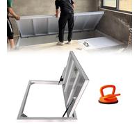 Heavy-Duty Recessed Access Panel Door - Durable Load-Bearing Floor Hatch for Crawl Space Wine Cellar & Pantry Inspections - Secure Easy Access Solution for Homeowners & Contractors