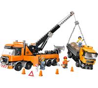Heavy-Duty Recovery Tow Truck with Crane