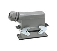 Heavy Duty Rectangular Connector 10/16 Core Aviation Receptacle IP65