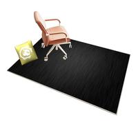 Heavy Duty Rectangular Office Chair Mat, Non-slip Gaming Chair Mat, Computer Desk Chair Mat, Carpet Protector, Unrolled Chair Mat for Carpeted and Hard Floor, Anti Slip Desk Chairmats 120 x 140 cm