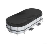 Heavy Duty Rectangular Pool Cover for Above Ground Swimming Pools Constructed with 210D Oxford Cloth Designed to Securely Fit and Protect from Sun and Weather Damage (7 * 13ft)