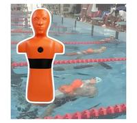 Heavy-Duty Rescue Dummy For Pool/Beach And River Simulations, With Three Water Injection Ports(Yellow)
