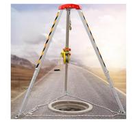 Heavy-Duty Rescue Tripod, Fire Rescue Equipment, Safety Hoisting Tripod, Emergency Rescue Kit for Firefighters, Industrial Use Tripod System