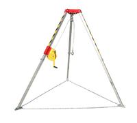 Heavy-Duty Rescue Tripod, Fire Safety Equipment, Lifesaving Tripod for Rescue Operations, Industrial Tripod for Fire Rescue, Lifting System for Emergency Situations