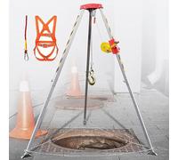 Heavy-Duty Rescue Tripod Firefighter Safety Equipment Emergency Rescue System for Safe Lifting & Fire Operations Durable & Reliable Rescue Gear