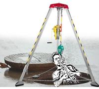 Heavy-Duty Rescue Tripod for Confined Spaces, Fire Safety Lifting Equipment, Emergency Rescue Kit, Industrial Tripod for Firefighting and Rescue s