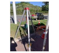 Heavy Duty Rescue Tripod Kit for Fire Fighting & Confined Space Rescue1200/1800/2600 Lbs Winch Included Lifting Equipment for Emergency Response