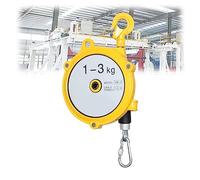 Heavy-Duty Retractable Spring Balancer with Hook & Wire Rope - 1pc Tool for Enhanced Work Efficiency, Fatigue Reduction, 1-3kg Capacity, Ideal for Workshops & Industrial Use