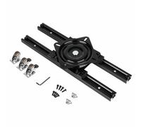Heavy Duty Retractable Table Extension Hardware, Multifunctional Telescoping Swiveling Track Rail, for Dining Room Kitchen, 23.6-47 Inch