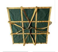 Heavy Duty Reusable Cargo Lifting Net with Reinforced Handles - Multifunctional Nylon Lifting Straps for Industrial(80x80cm)