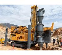 Heavy-duty reverse circulation drilling rig, hydraulic crawler type reverse circulation water well core drilling rig,for water wells, geotechnical engineering mineral exploration and research