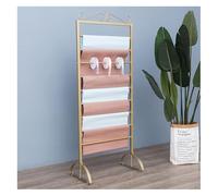 Heavy Duty Ribbon Storage RackVersatile Holder for Scarves Ribbons Gift Wrap & TowelsFreestanding Organizer for Shawls Fabrics Trousers & Ties (45cm/17.7in)