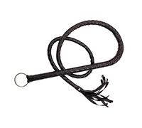 Heavy-Duty Riding Crop for Horse, PU Leather Equestrianism Horse Crop Horse Riding Whip with Soft Handle, Horse & Bull Obedience Training Whip