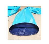 Heavy-Duty Ripstop Canvas Fish Transfer Tube - Drainable & Ventilated Sleeve for Live Fish Stocking, Unloading, Transportation(45cm,800cm)
